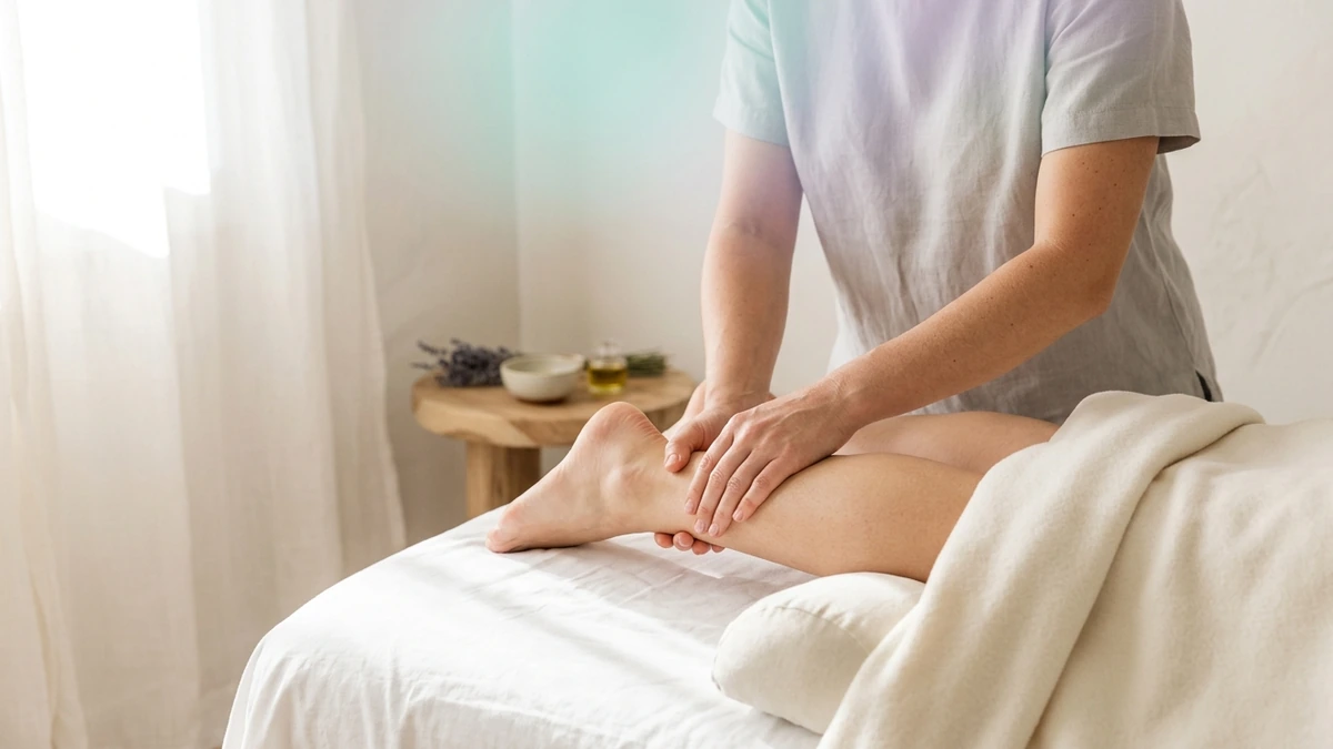 Tratamiento suave y drenaje linfático para personas con lipedema y sensibilidad en las piernas