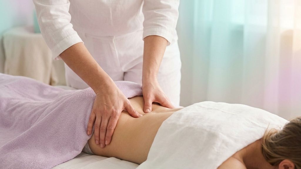 Tratamiento y liberación del psoas ilíaco y zona lumbar